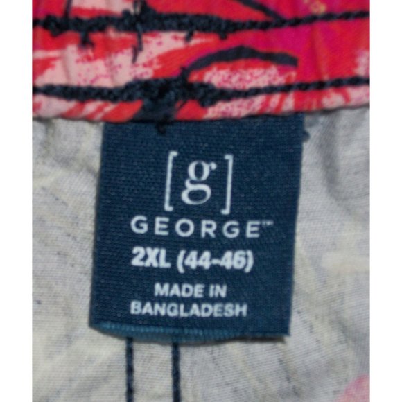 George Brand Men's Hawaiian Print swim trunks size 2XL - Picture 6 of 8